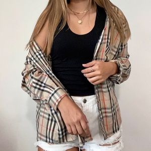 Burberry button up